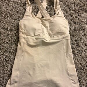 lululemon athletica Cream Tank Top